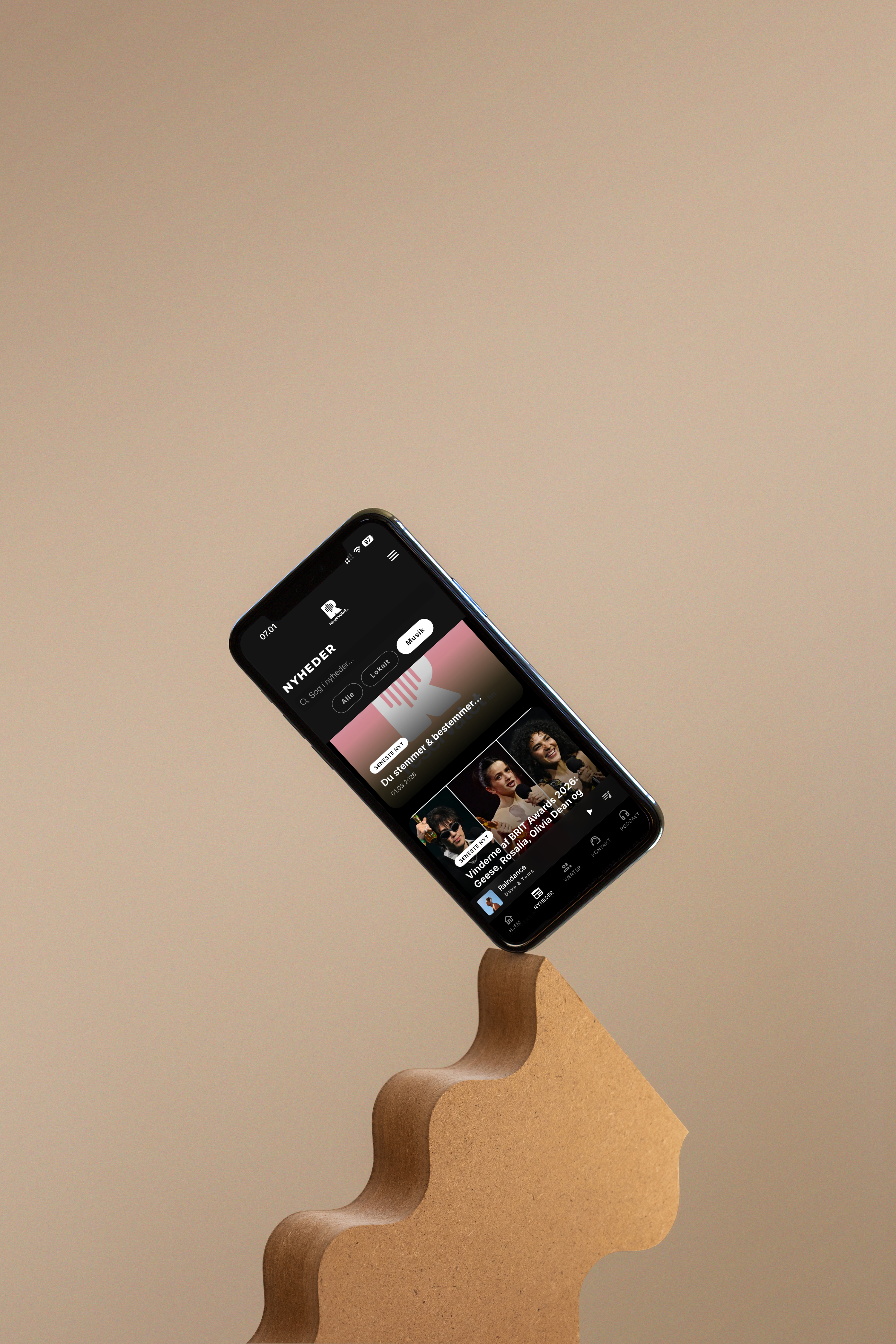 Radio app på iPhone 2